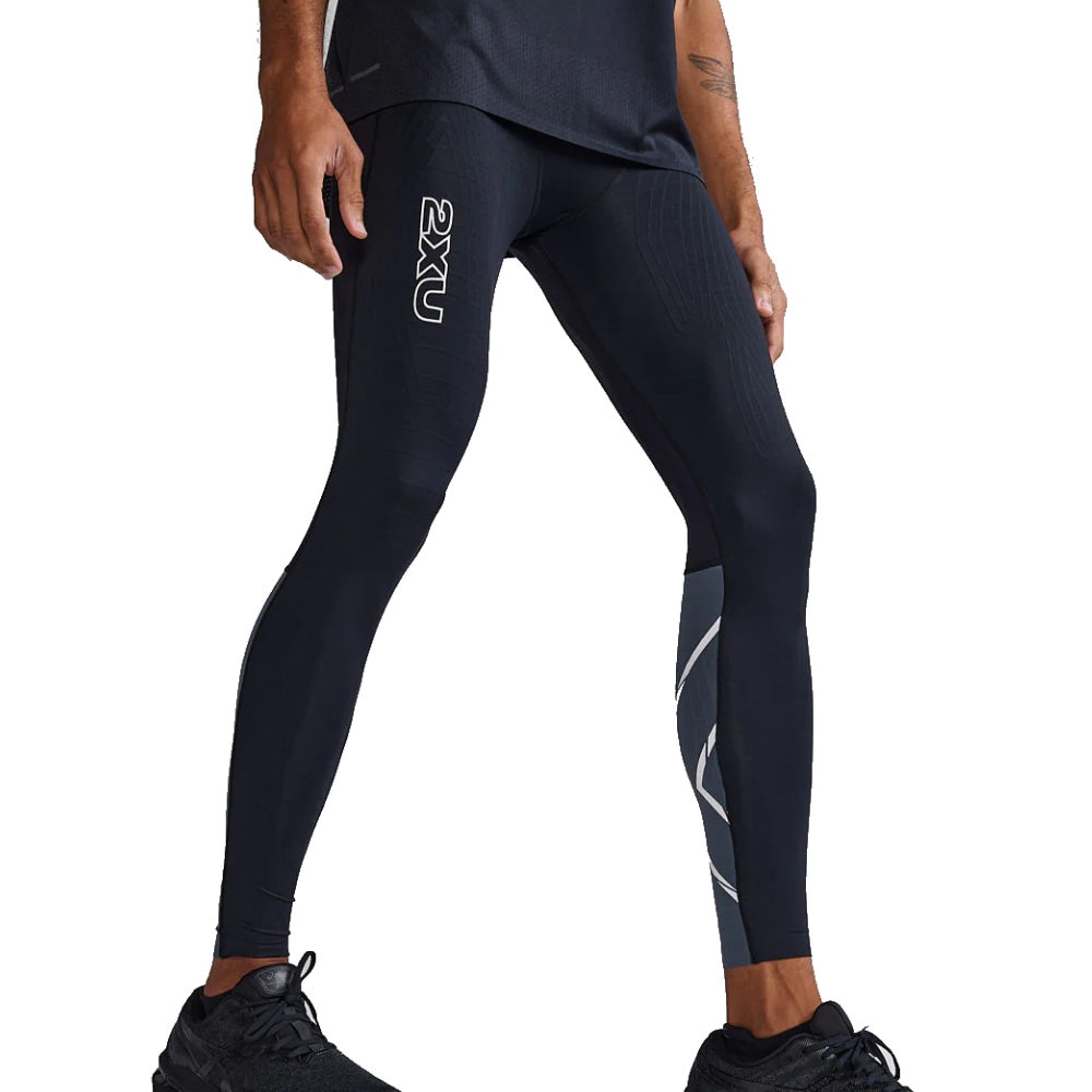2XU ライトスピード リアクト コンプレッションタイツ メンズ ツータイムズユー MA7049B-BLKWRF|トレーニングウエアZONE