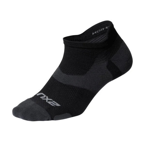 2XU ヴェクター ライトクッションノーショーソックス ツータイムズユー ブラック/チタニウム UA5042E-BLKTTM|トレーニングウエアZONE