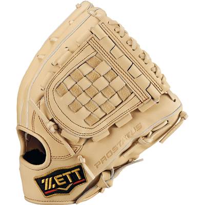 ゼット 一般軟式グローブ プロステイタス 源田選手タイプ 二塁手・遊撃手用 右投げ 軟式野球 パステルブラウン BRGB30564-3200-LH|野球ZONE