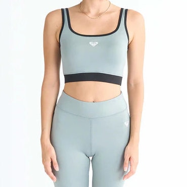 �������� �֥�ȥå� ��ǥ����� ��Φξ�� ®�� ���꡼�� MY 1ST ROXY SQUARE BRA RBR251525-GRN