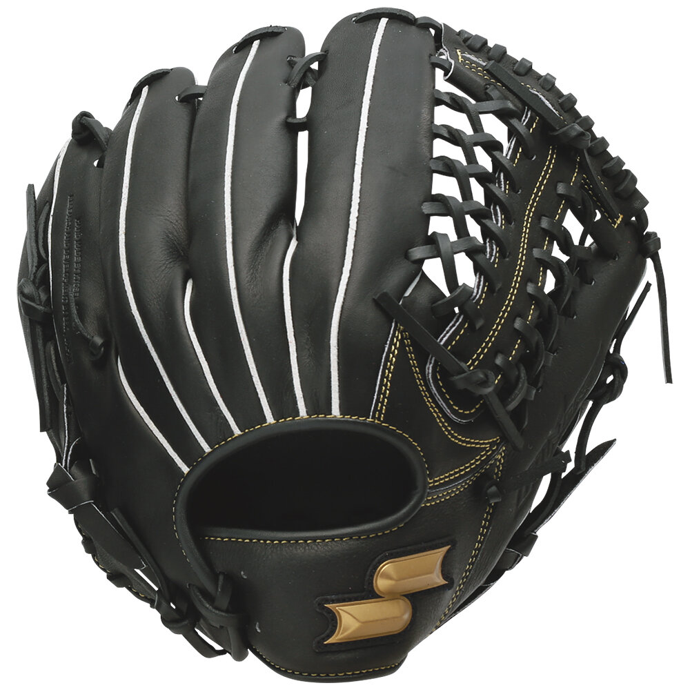 エスエスケイ 一般軟式グラブ 外野手用 ウインドリーム 右投げ ブラック 軟式野球 グローブ WNG17524-90-L