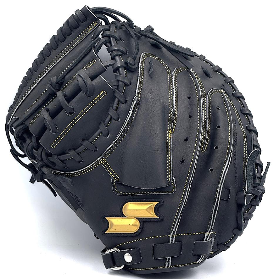 エスエスケイ 少年軟式 キャッチャーミット 左投げ ブラック ウインドリーム 少年野球ミット ジュニア 小学生 WJM124-90-R|野球ZONE