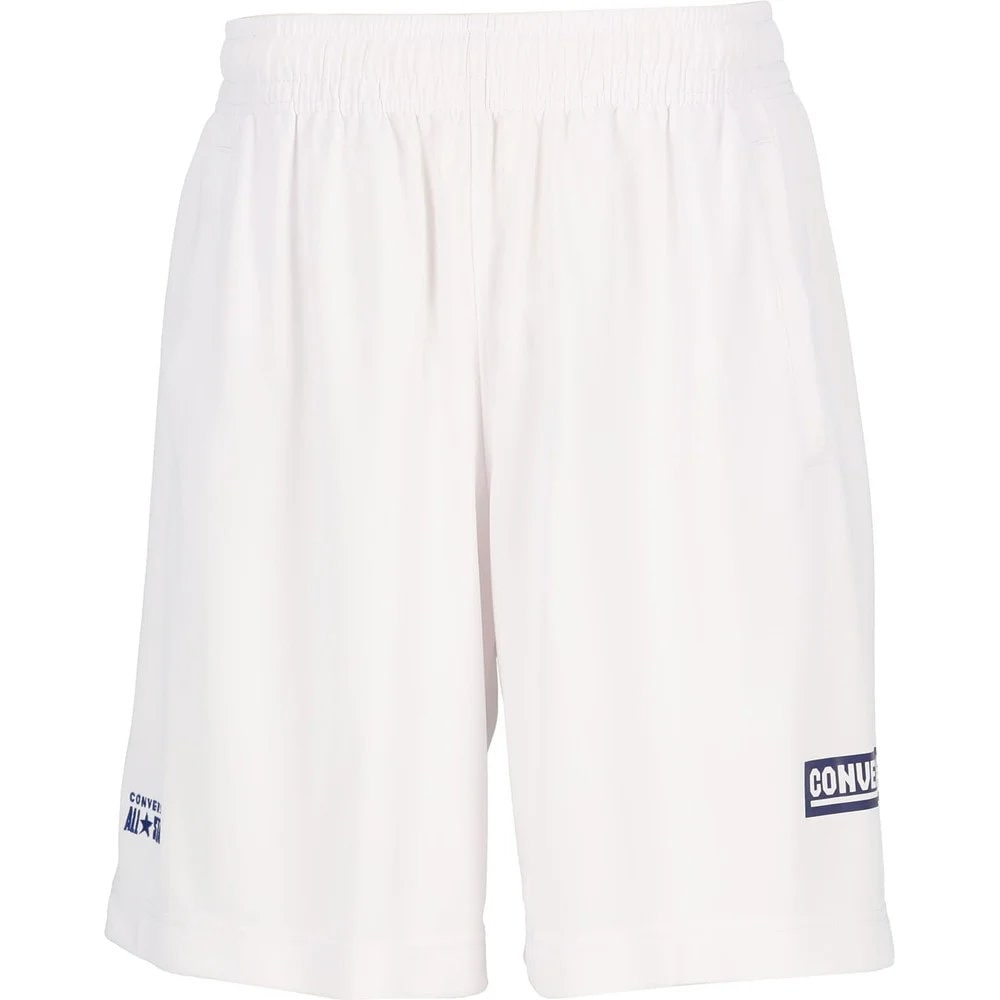 コンバース プラクティスパンツ メンズ ポケット付き 吸汗速乾 シンプルロゴ ホワイト CB251857-1100|トレーニングウエアZONE