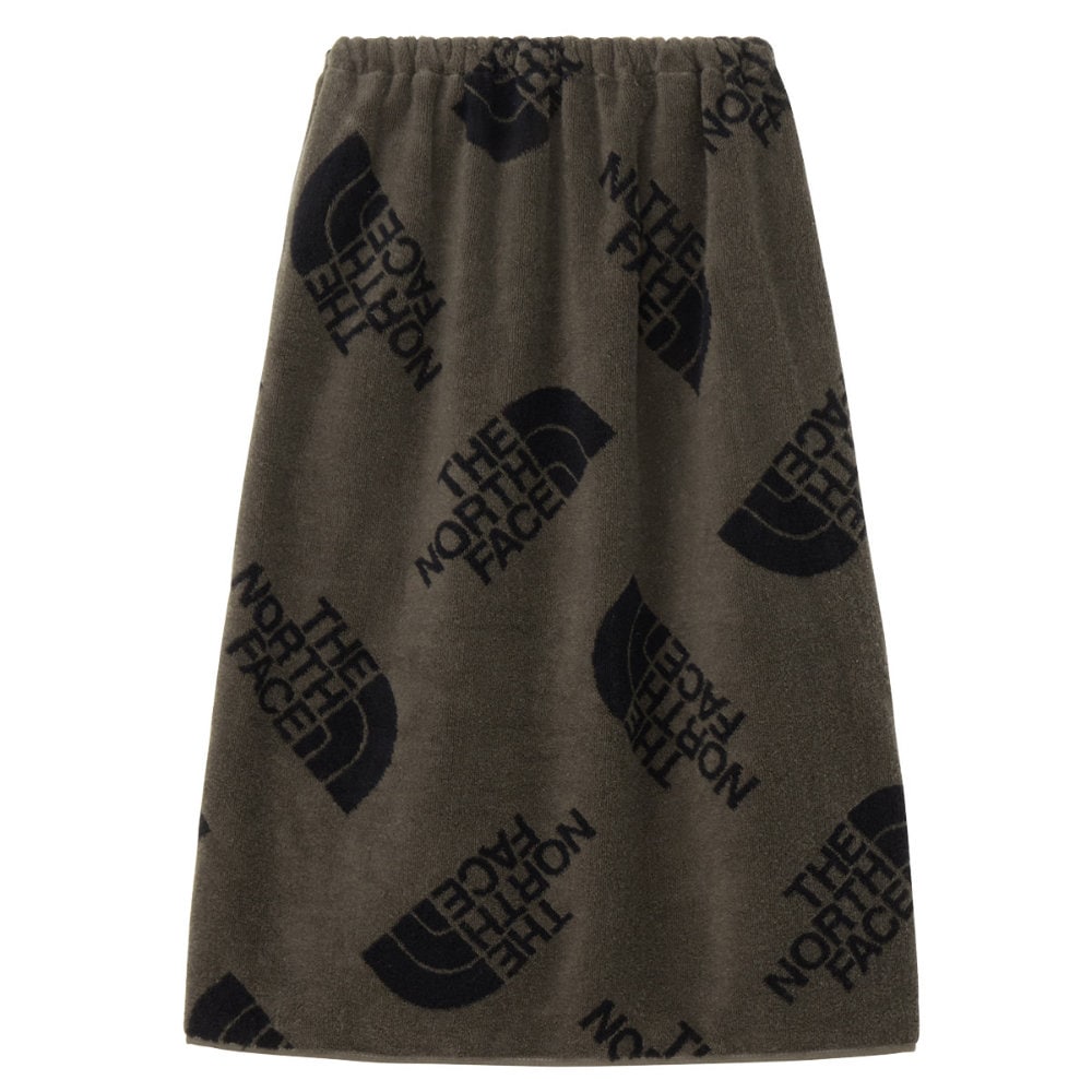 ザ・ノース・フェイス キッズ ラップタオル 巻き巻きタオル チャコール NNJ22530-CC|アウトドアZONE