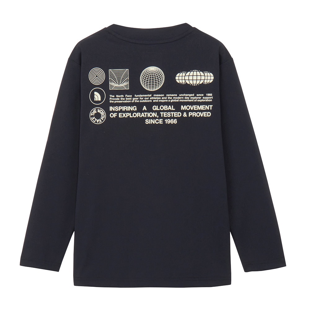2025年春夏 ザ・ノース・フェイス キッズ Tシャツ 長袖 UVカット
