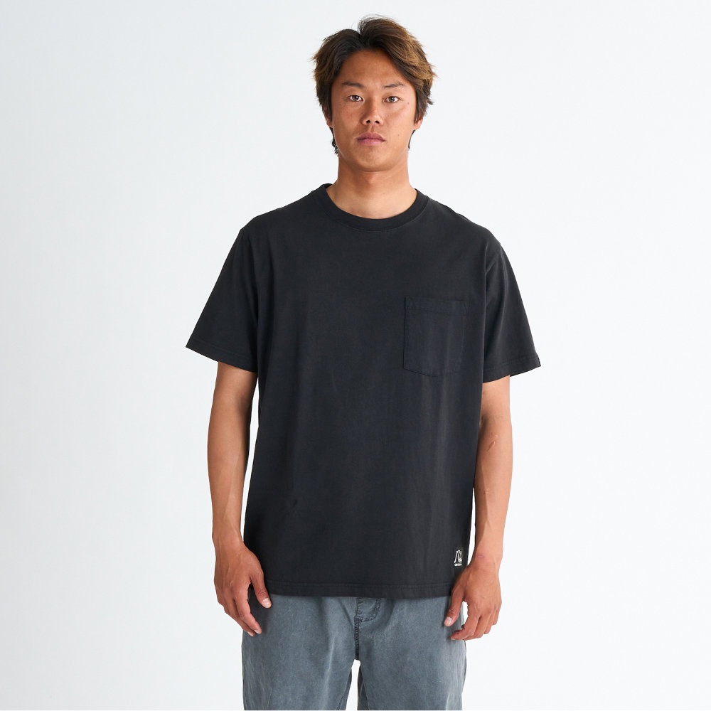 クイックシルバー Tシャツ メンズ 半袖 ブラック Quiksilver DNA