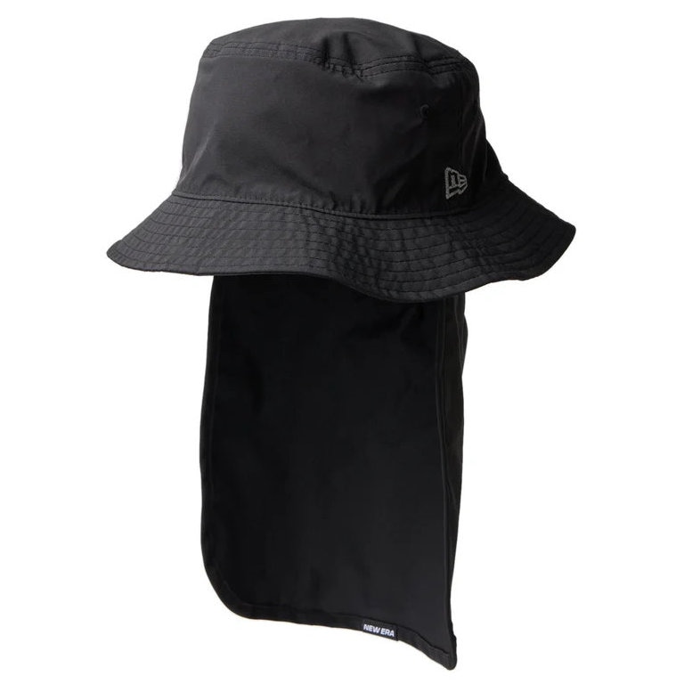 NEW ERA ニューエラ ハット バケット01 サンシェード パッカブル SOLOTEX x ECOPET ベーシック ブラック 14392174-ML|キャップZONE