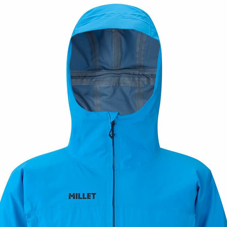 ミレー ティフォン ストレッチ ジャケット メンズ メチルブルー レイン