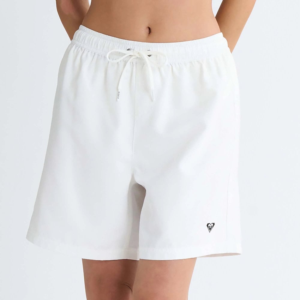 ロキシー ボードショーツ レディース ショートパンツ Roxy LUNCH CALM RBS255013-WHT|スイム&マリンZONE