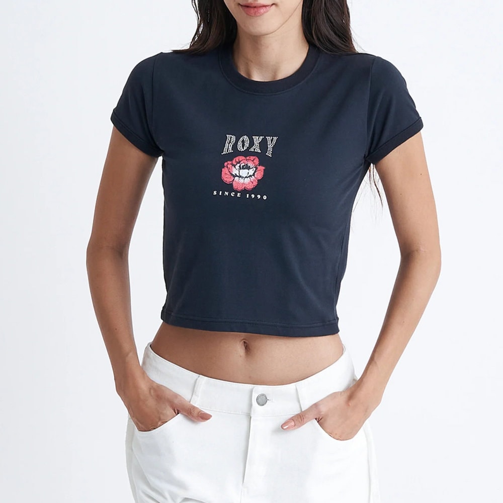 �������� ȾµT����� ��ǥ����� ��û�� ����T Roxy LA FLORA RST242030-BBK