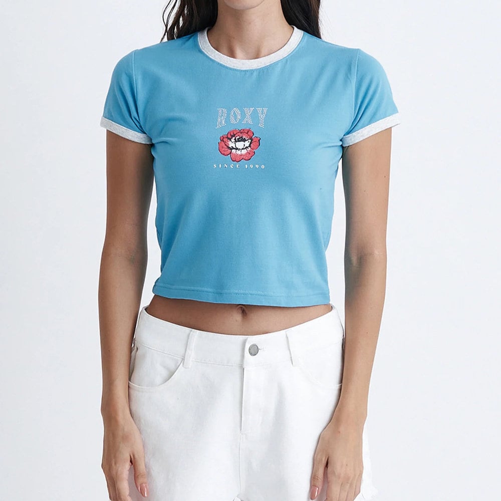 �������� ȾµT����� ��ǥ����� ��û�� ����T Roxy LA FLORA RST242030-TRQ