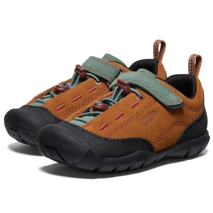 キーン リトルキッズ ジャスパー ツー スニーカー 子供靴 KEEN Maple/Dark Forest 1028556