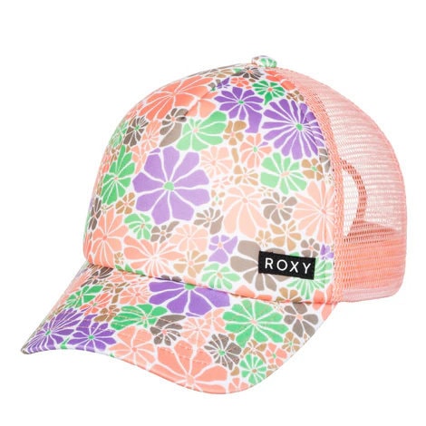 ロキシー メッシュキャップ 帽子 キッズ Roxy HONEY COCONUT ERGHA03316-WBK9|キャップZONE