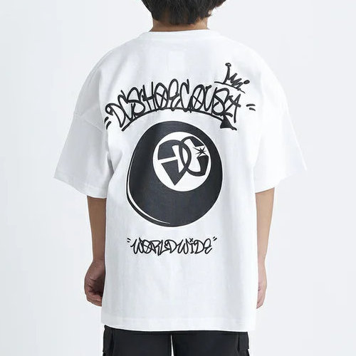 DC ǥ 塼 å T Ⱦµ DC Shoes 24 KD 8BALL SS YST242508-WHT