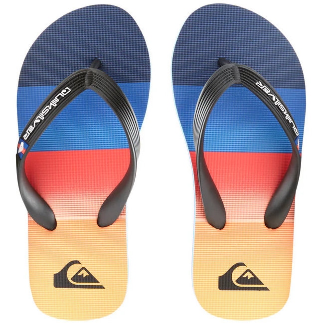クイックシルバー キッズ ビーチサンダル MOLOKAI ART II YOUTH AQBL100596-XKRB|シューズZONE