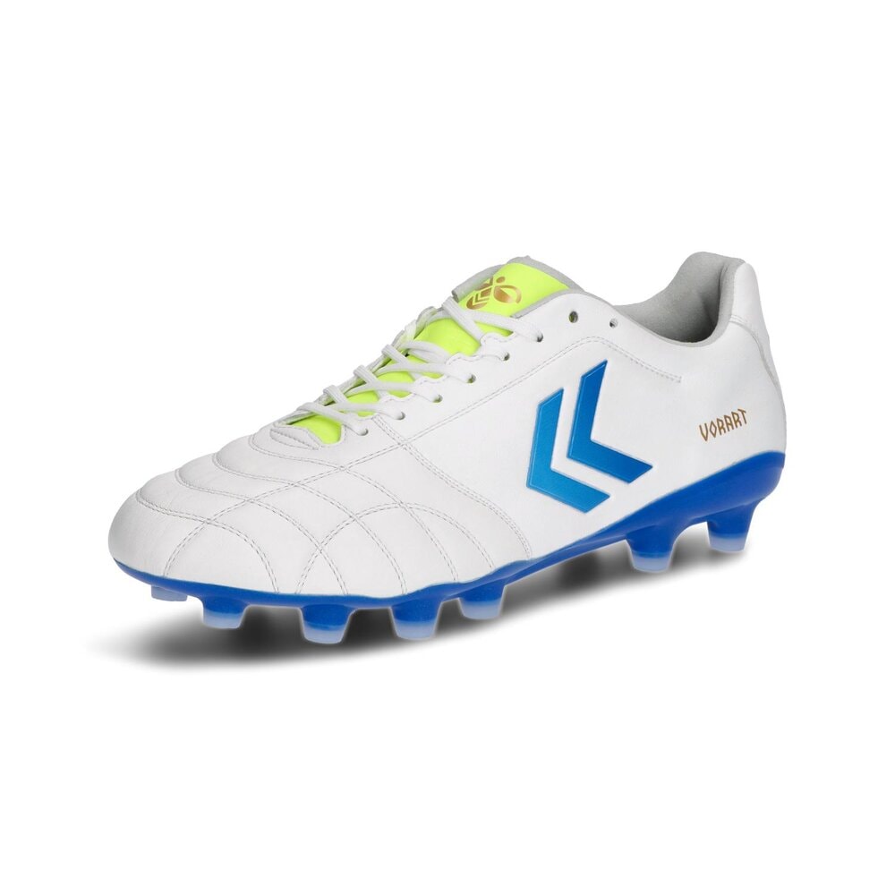 ヒュンメル ヴォラート3 PRO ワイド サッカースパイク シューズ メンズ ホワイト×ライトブルー HAS1244W-1067|サッカー&フットサルZONE