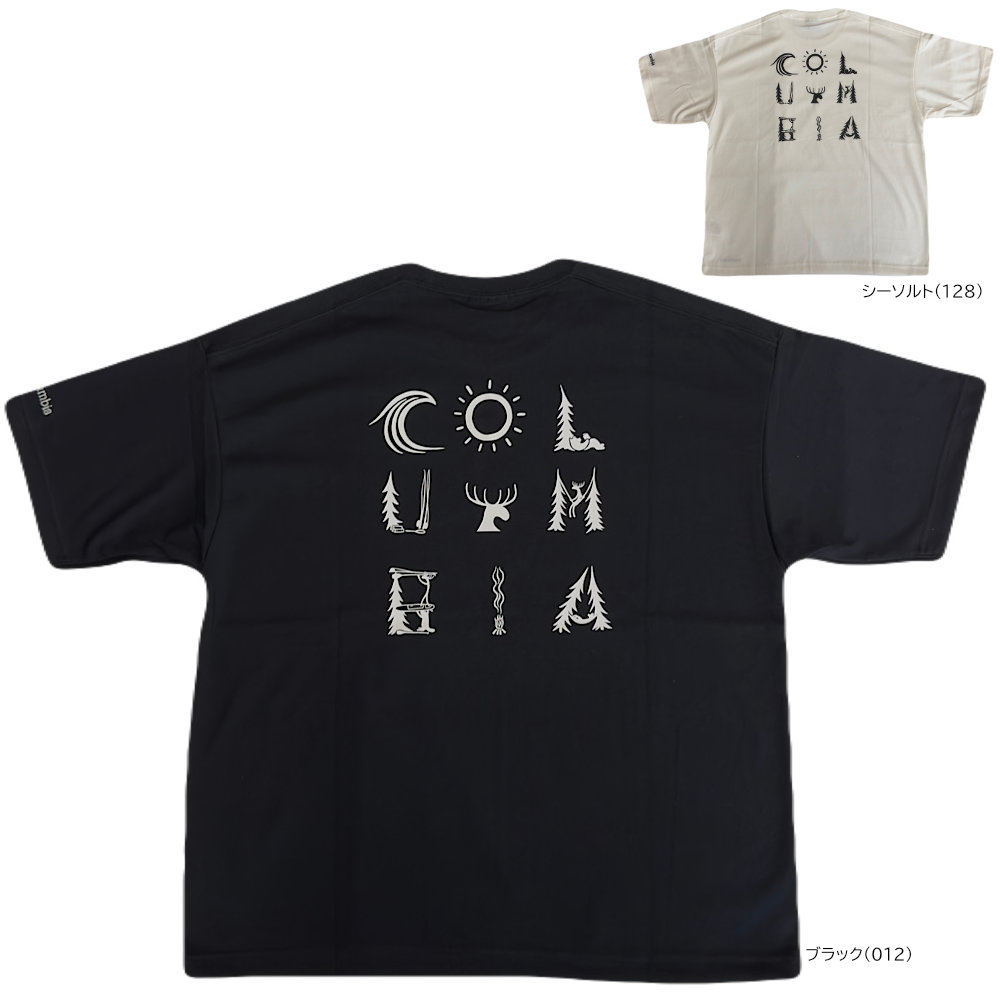 コロンビア Tシャツ メンズ 半袖 レイクトゥアベニューグラフィックショートスリーブTシャツ PM0537