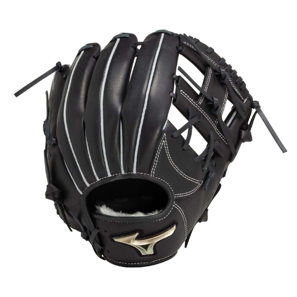 ミズノ 少年軟式グローブ オールラウンド用 Lサイズ 右投げ グローバルエリート 少年野球 ブラック ジュニア 小学生 1AJGY32220-09|野球ZONE