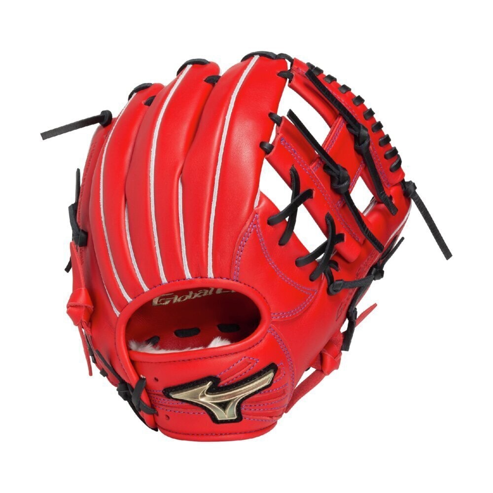 つ*よ様 新品 少年軟式用内野手用グラブ 右投用 レッドSS imgrc0097859375.jpg