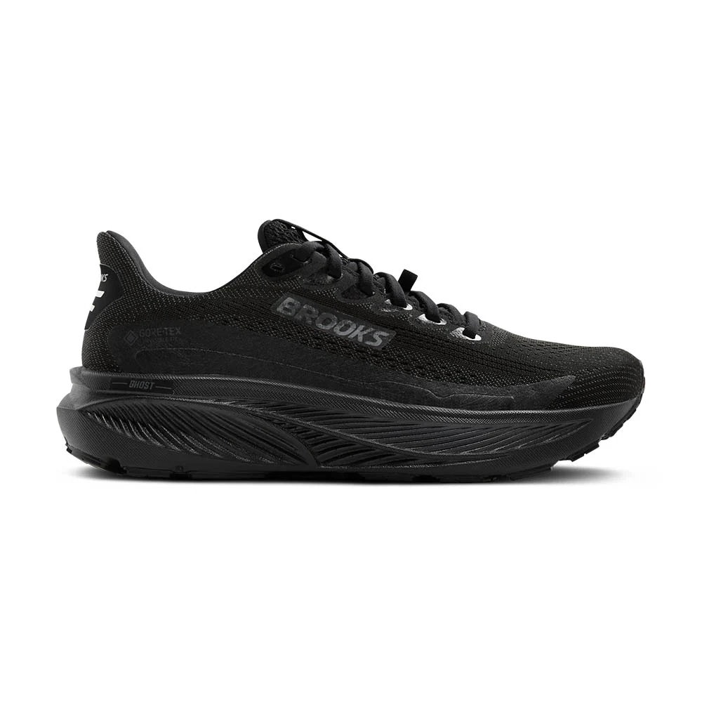 ブルックス Ghost 17 GTX ゴアテックス ランニングシューズ メンズ ブラック BRM4623-BLK|ランニングシューズZONE