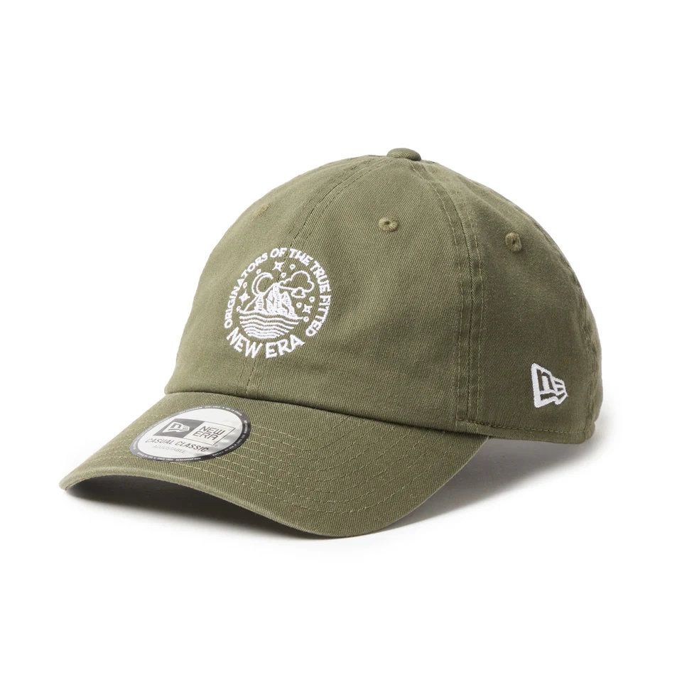 NEW ERA ニューエラ キャップ カジュアルクラシック Circle Logo ニューオリーブ 14668901|キャップZONE