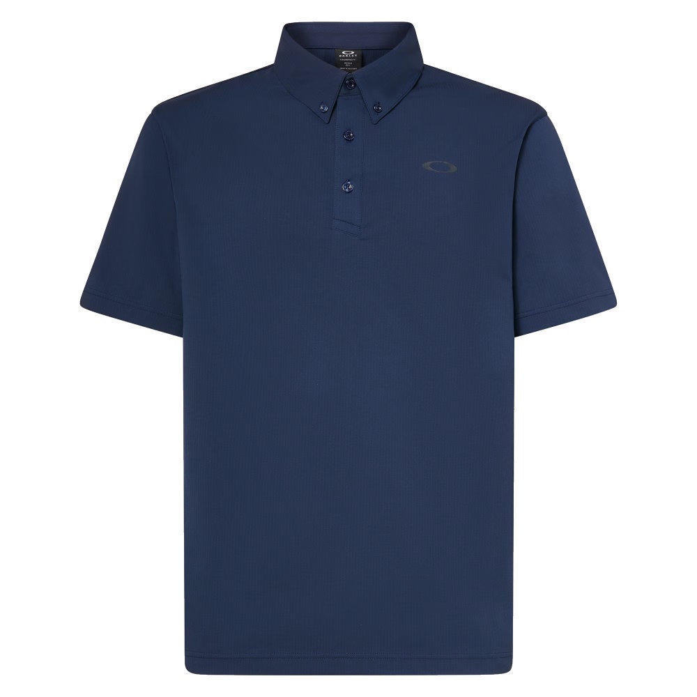 OAKLEY オークリー ポロシャツ 半袖 メンズ O-Sync Pack Polo Seersucker 1.0 FOA407567-6AC|トレーニングウエアZONE