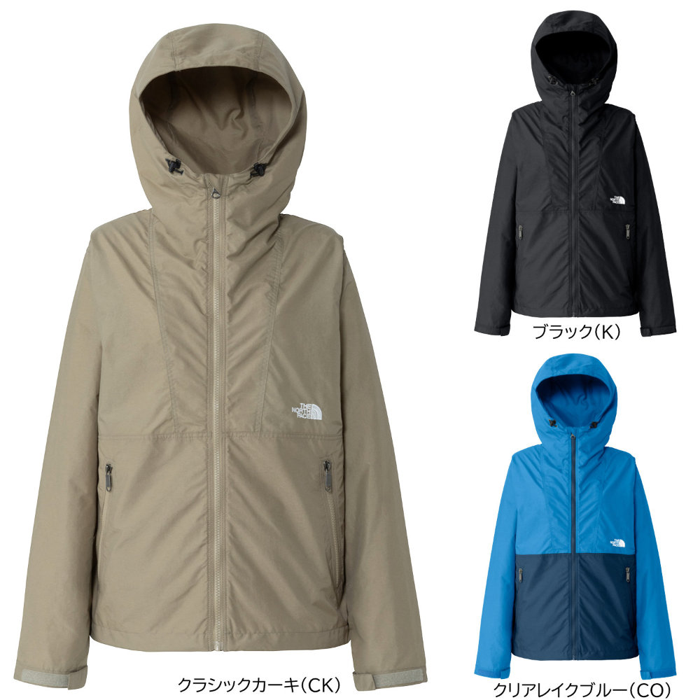 2025年秋冬 新作 ザ・ノース・フェイス レディース コンパクトジャケット ウインドブレーカー NPW72530|アウトドアZONE