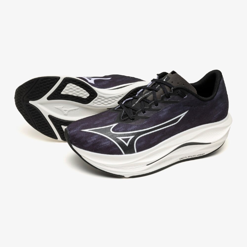 ミズノ ウエーブリベリオンフラッシュ3 ワイド ランニングシューズ