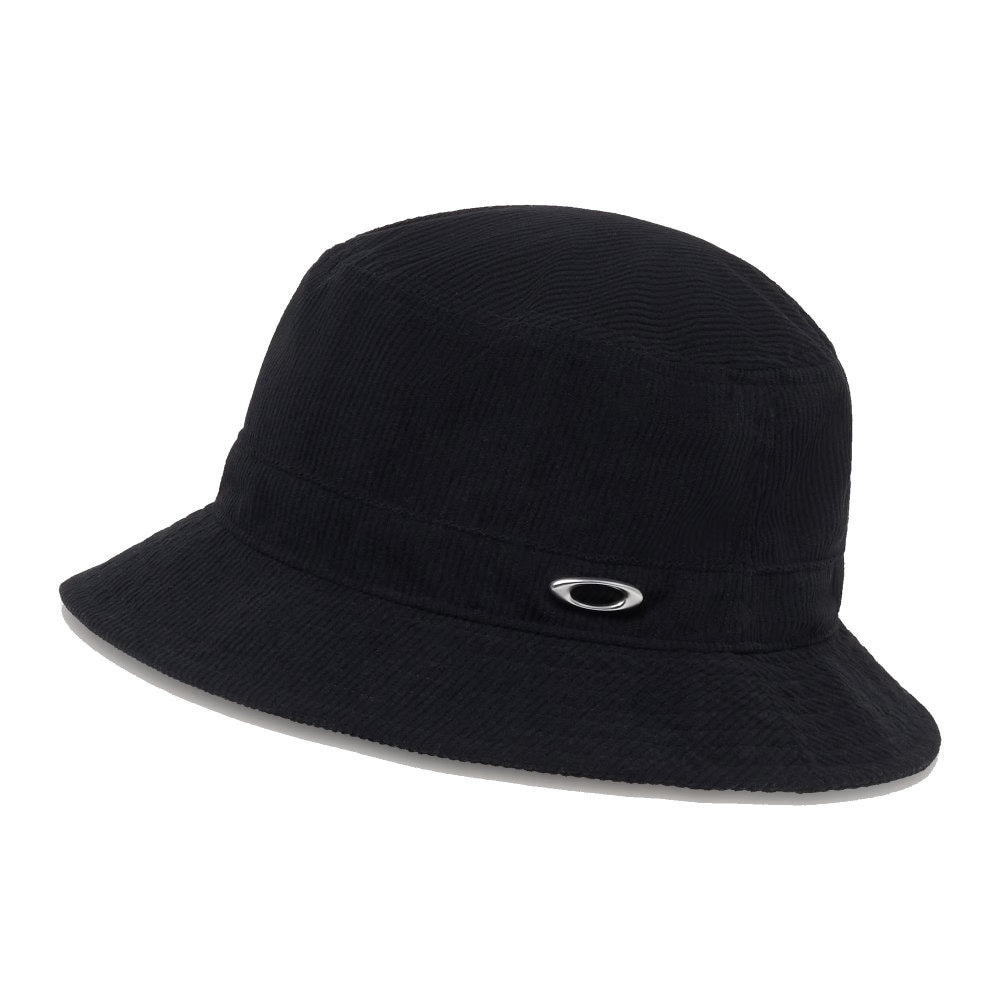 オークリー バケットハット ブラック OAKLEY Essential Metal Hat FA 25.0 FOS902198-001|キャップZONE