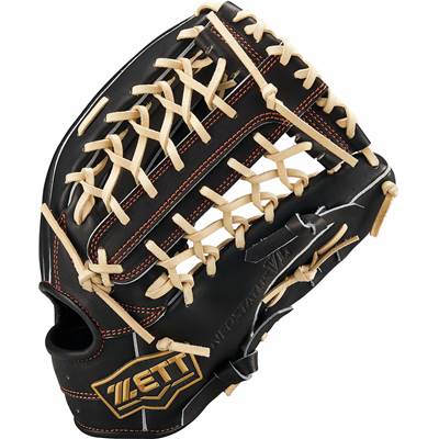 ゼット 硬式グローブ ネオステイタス 外野手用 右投げ 硬式野球 ブラック/パステルブラウン BPGB12417N-1932-LH|野球ZONE