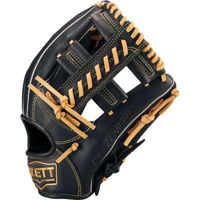 ゼット 一般軟式グラブ オールラウンド用 ソフトステア 右投げ 軟式野球グローブ ブラック/パステルブラウン BRGB35520F-1932-LH|野球ZONE