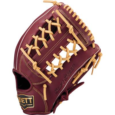 ゼット 一般軟式グラブ オールラウンド用 ソフトステア 右投げ 軟式野球グローブ ボルドーブラウン/パステルブラウン BRGB35530F-4032-LH|野球ZONE