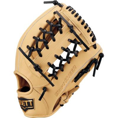 ゼット 一般軟式グラブ オールラウンド用 ソフトステア 右投げ 軟式野球グローブ パステルブラウン/ブラック BRGB35530F-3219-LH|野球ZONE