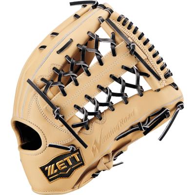 ゼット 一般軟式グラブ ウイニングロード オールラウンド用 右投げ 軟式野球グローブ パステルブラウン/ブラック BRGB33530F-3219-LH|野球ZONE