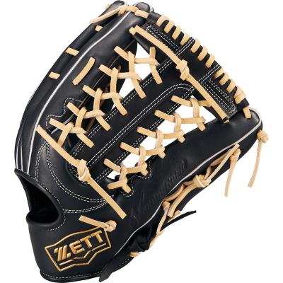 ゼット 一般軟式グラブ ウイニングロード オールラウンド用 右投げ 軟式野球グローブ ブラック/パステルブラウン BRGB33540F-1932-LH|野球ZONE