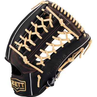 ゼット 一般軟式グラブ ネオステイタス 外野手用 右投げ 軟式野球グローブ ブラック/パステルブラウン BRGB31517N-1932-LH|野球ZONE
