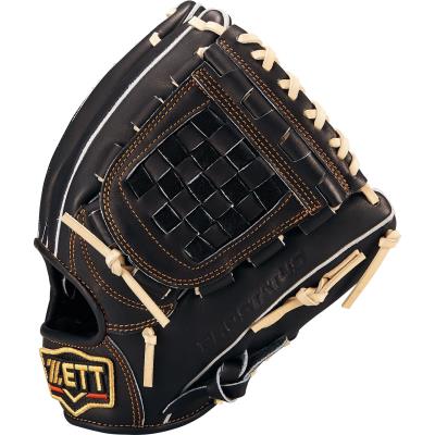 ゼット 一般軟式グラブ プロステイタス 源田選手タイプ 二塁手・遊撃手用 右投げ 軟式野球グローブ ブラック/パステルブラウン BRGB30566G-1932-LH|野球ZONE