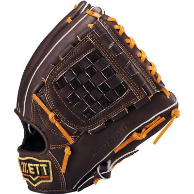 ゼット 一般軟式グラブ プロステイタス 源田選手タイプ 二塁手・遊撃手用 右投げ 軟式野球グローブ ブラウン/オークブラウン BRGB30566G-3736-LH|野球ZONE