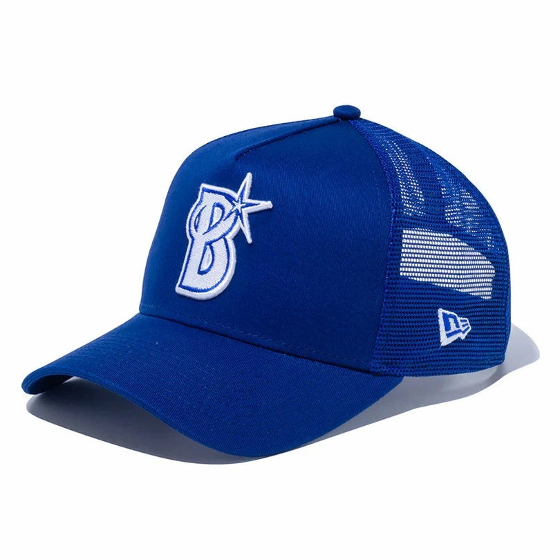 NEW ERA ニューエラ メッシュキャップ 9FORTY A-Frame トラッカー 横浜DeNAベイスターズ ライトロイヤル 14524973|キャップZONE