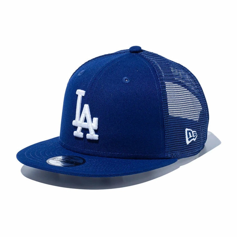 NEW ERA ニューエラ メッシュキャップ キッズ Youth 9FIFTY トラッカー ロサンゼルス・ドジャース ダークロイヤル×ホワイト 14524526|キャップZONE
