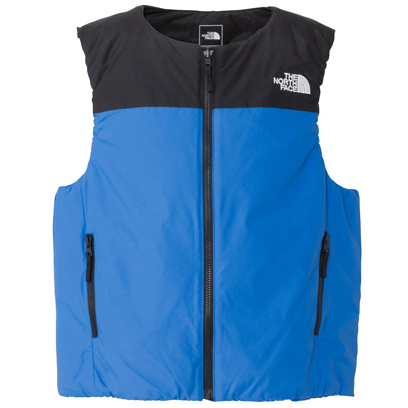 2025年秋冬 新作 ザ・ノース・フェイス キッズ ベスト コンバートクロスベスト クリアレイクブルー NYJ82502-CB