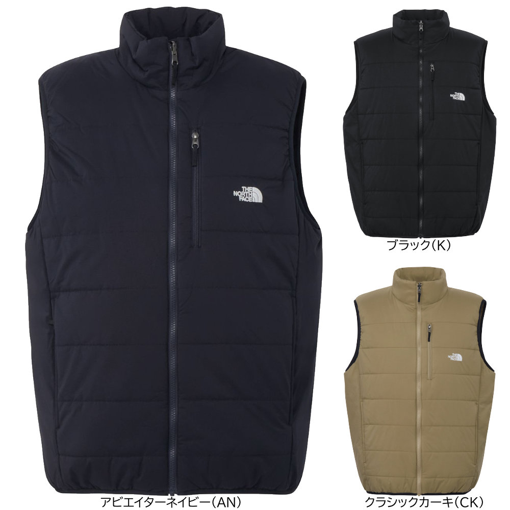 ノースフェイス ライトライダーベスト メンズ 中綿ベスト NY82555 THE NORTH FACE 国内正規品
