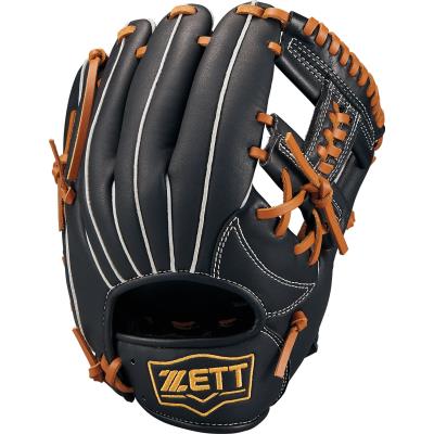  ゼット 少年軟式グローブ オールラウンド用 右投げ 少年野球 アクロキャッチ Mサイズ ブラック ジュニア BJGB77430F-1936-LH|野球ZONE