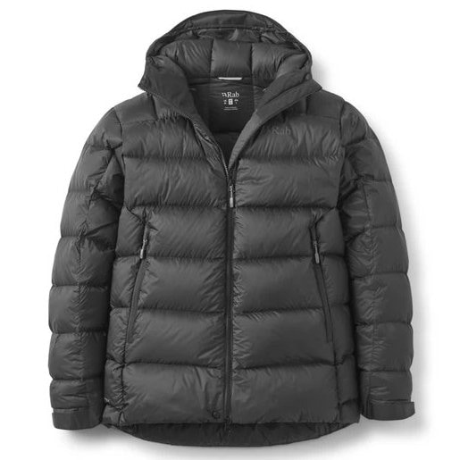 Rab ラブ ダウンジャケット メンズ ニュートリノプロフーディー QDB85-BLK|アウトドアZONE