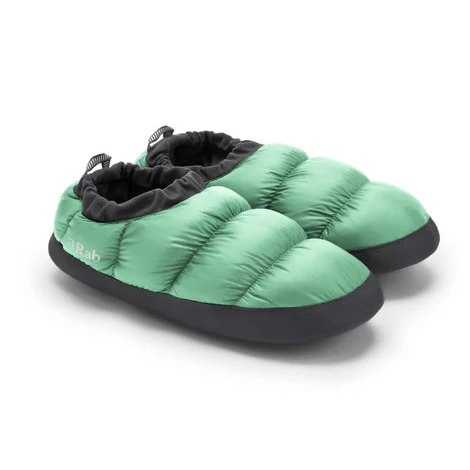 Rab ラブ ダウンスリッパ Down Hut Slipper メンズ レディース Dark Fig Green QAJ03-DFG|アウトドアZONE