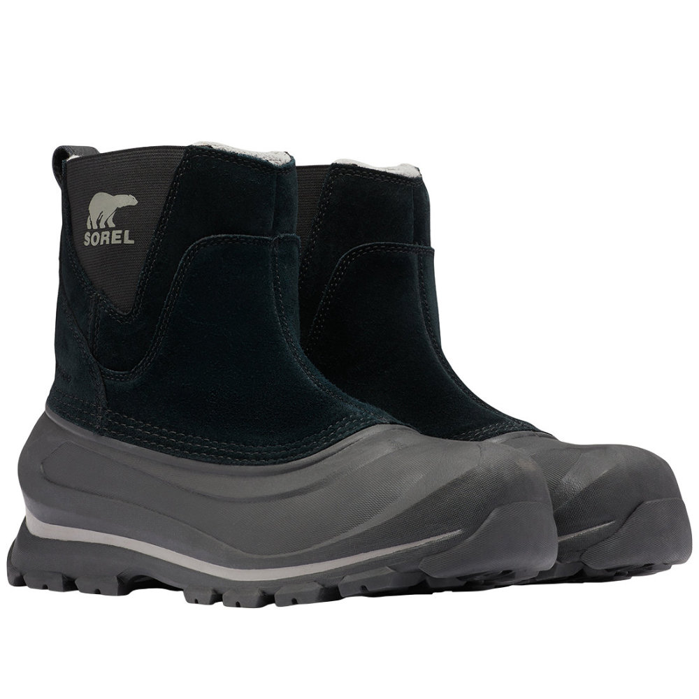 ソレル スノーブーツ メンズ バクストンプルオン ウォータープルーフ ブラック NM5182-010|ウインターブーツZONE