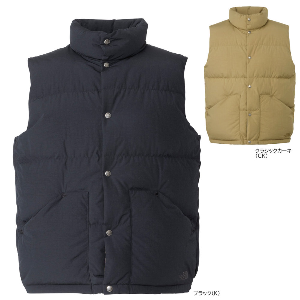 2025年秋冬 新作 ザ・ノース・フェイス ダウンベスト メンズ キャンプシエラベスト ND92530|アウトドアZONE