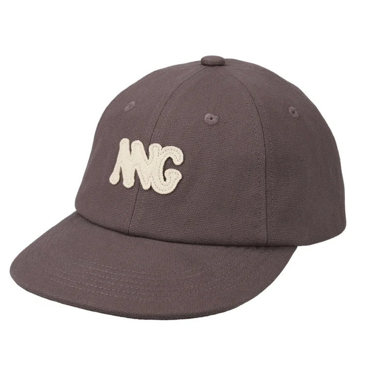 ナンガ キャップ キャンバス NNGロゴキャップ チャコール N2502-3A204A-CHA|キャップZONE