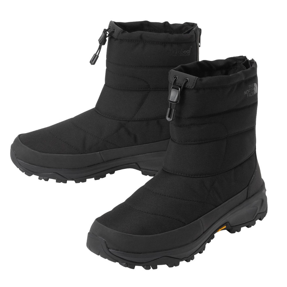 2025年秋冬 新作 ザ・ノース・フェイス ヌプシ ブーティ ウォータープルーフ バックジップ NF52577-KK|ウインターブーツZONE
