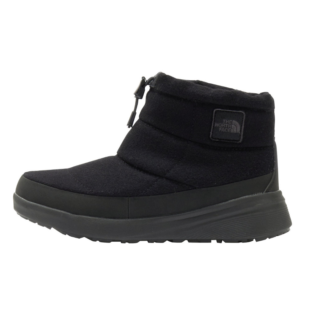 23cmのみ 在庫限り ノースフェイス ヌプシ ブーティ ウォータープルーフ VIII ロゴ ショート レディース NFW52573-KK THE NORTH FACE 国内正規品